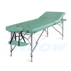 Stół rehabilitacyjny składany, aluminiowy, 3-częściowy
