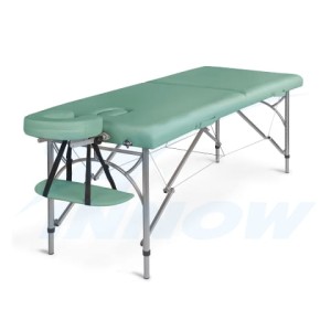 Stół rehabilitacyjny składany, aluminiowy, 2-częściowy