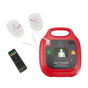 Defibrylator szkoleniowy Trainer AED 112p z wyświetlaczem (czerwony)
