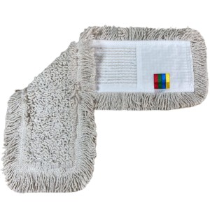 PremioSafe Nakładka Mop Płaski Kieszeniowy Biały 60 cm PS401
