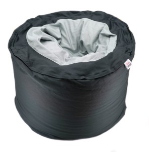 TUNEL SENSORYCZNY SZARY - 120 CM