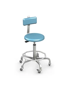 Taboret medyczny - lekarski z oparciem TB-03-110-RM-T_-K2