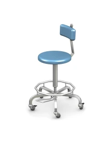 Taboret medyczny - lekarski z oparciem TB-03-110-ND-T_-K2
