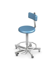 Taboret medyczny - lekarski z oparciem TB-02-110-ND-T_-K2