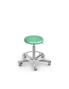 Taboret medyczny - lekarski TB-02-100-RD-T_-K2