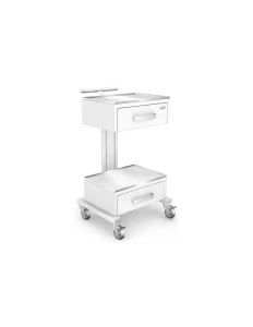 Stolik instrumentalny seria K-6 B-04ST: 2x szuflada z podniesionym rantem
