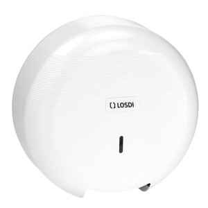 PremioSafe Podajnik do Papieru Toaletowego Jumbo Kolor Biały ECO LUXE PS3006B