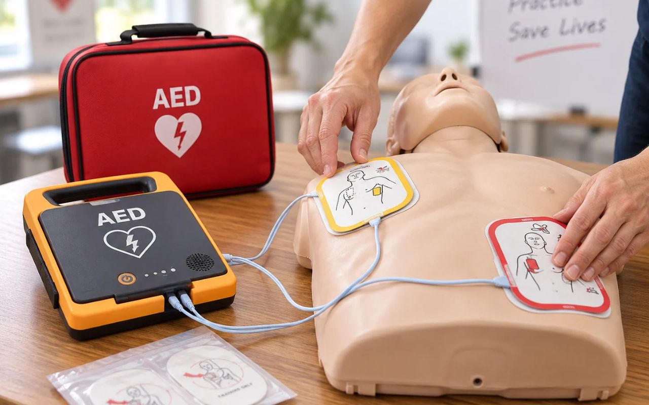 szkolenie z użycia defibrylatora aed