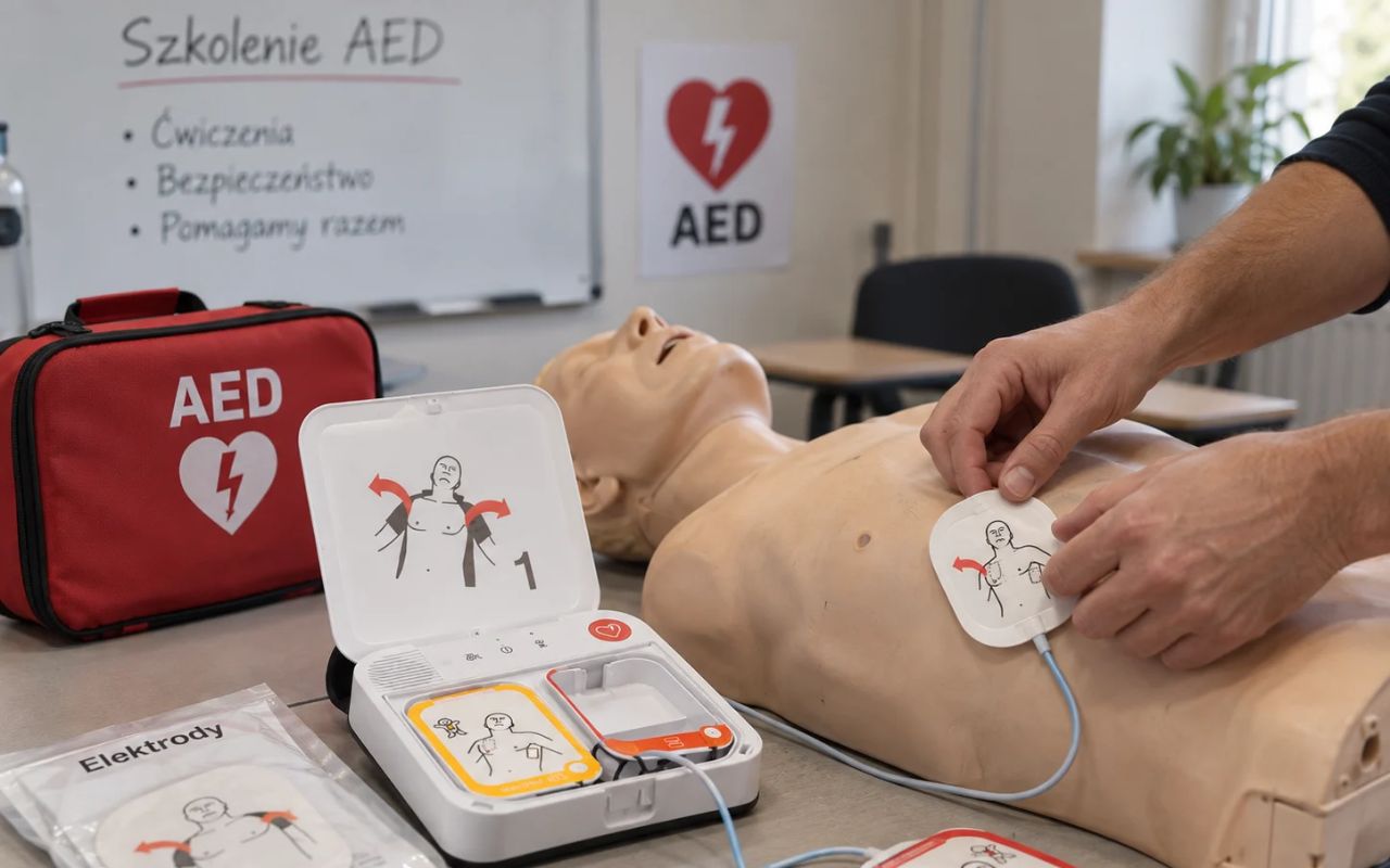 AED treningowe i szkoleniowe – czym są, jak działają i dlaczego warto ćwiczyć?